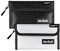 Airfish 2 Piezas Carteras Ignífugas 20 x 12.7 cm, Bolsa Pequeña para Documentos Ignífuga, sobre con Cremallera Ignífuga, Juego de Bolsas Seguras Impermeables para Objetos de Valor,Pasaporte, Factura