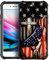 DAIZAG Kompatibel mit iPhone 8 Hülle, iPhone 2020 SE Hülle, Holz Cross Power Amerikanische Flagge iPhone 7 Hüllen für Mann Frau, Rundumschutz, stoßfest, kratzfest, TPU-Hülle Apple Cover