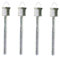 Angoily 4 Stück Acryl-stab-hängeleuchte Garten-blasenlicht Acryl-hängeleuchte Solarleuchten Im Freien Led-außenleuchten Solarleuchte Zum Aufhängen Weihnachtsdeko Lichterketten Wasserdicht
