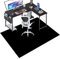 Schreibtischstuhl Unterlage - Bürostuhl Matte - Bodenschutzmatte Bürostuhlunterlage Gaming Teppich- Bodenschutz Bürostuhl Teppichschoner für Parkett Laminat Hartböden Teppichboden 120 x 160 cm