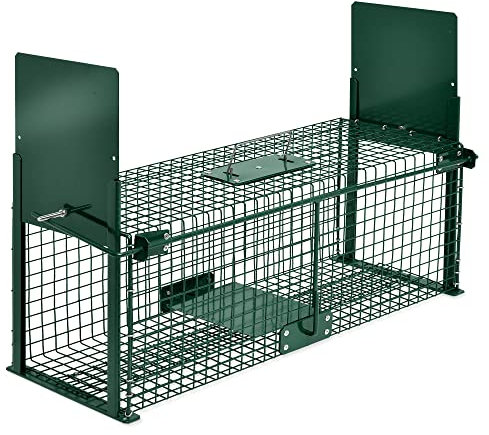 Moorland Safe 5067 - Trappola per Topi Humane, Cattura Mouse Vivo, Facile da Installare e Riutilizzare, Trappola per Ratto Senza Ucciderli, Trappola a Gabbia per l'uso in Casa, Garage, Giardini