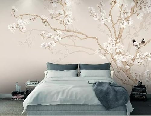 Fototapete 3D Effekt Großer Baum Fototapete andtapete Moderne Wanddeko Design Wand Dekoration Wohnzimmer Schlafzimmer 200cm×140cm(Breite x Höhe)