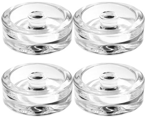 YADOBIG Fermentiergewichte, Glasgewichte zum Fermentieren, Fermentationsgewichte, Gärgewichte für Fermentieren Sauerkraut Kimchi, Ø 7 cm, 4 Stück