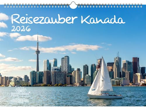 Reisezauber Kanada DIN A3 Kalender für 2026 Ottawa Canada Stadt Reise Land Urlaub - Seelenzauber