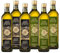 GIORDANO VINI Selezione Olio Extra Vergine di Oliva - Confezione 2 Tipologie di Olio Extravergine di Oliva, 12 Bottiglie da 75 cl