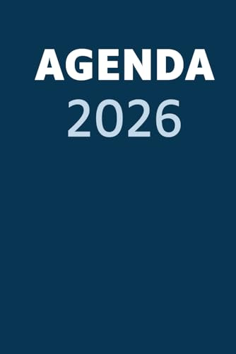 AGENDA SPECIAL BASSE VISION 2026: Grands caractères, haute lisibilité