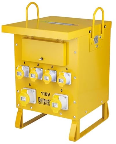 Defender 10kVA Single Phase Transformer 110V 16A/32A (ZE210022)