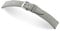 RIOS1931 Franklin 18mm Vintage Wildleder Ersatz Uhrenarmbandband handgemacht in Deutschland Klassisch hautfreundlich grau