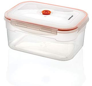 Nutrifresh To Go Boîte de conservation alimentaire en plastique avec fermeture hermétique 3,5 l