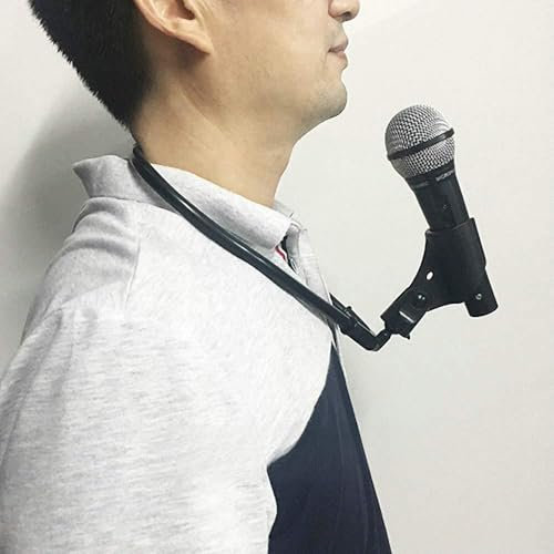 Magic Accessories Neck Microphone Holder (Lock)