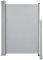 vidaXL Toldo Lateral Retráctil de Patio 120x300 cm Gris Cenador Carpa Pérgola