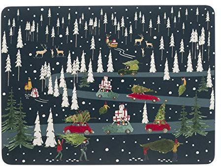 Sophie Allport Home for Christmas Placemats (Set of 4)