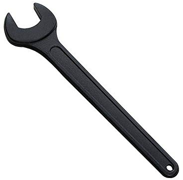 SUPERTOOL RSD Einmaulschlüssel, 27 mm, offener Schlitzschlüssel, Schwarz
