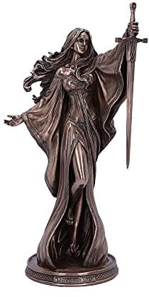 Nemesis Now James Ryman Lady of The Lake Märchen-Enchantress-Figur, Bronze, 24 cm