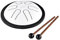 Nino Percussion Mini-Melody Stahl-Zungentrommel mit Schlägeln – für alle Altersgruppen – einfach Songs erstellen für Klassenzimmer Musik, 2 Jahre Garantie (NINO980WH)