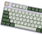 Tsungup Keycaps, 124 PBT Keycaps Dye-Sublimation Matcha Keycap English Japanese Korean Russian For Keyboard Gh60/Poker 87/TKL 104/ANSI/XD64/BM60/XD68/XD84/XD968(Only sell Keycap)