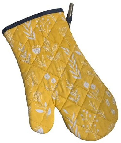 SiXsigma Sports Single Oven Gloves Heat Resistant - Oven Mitts kitchen gloves For BBQ, Cooking, Grilling, Baking Oven Mits For Women & Men (DL-Oven Mitt)