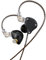 CCA KZ Zs10 Pro 4ba + 1dd Bass Drive Auriculares intrauditivos, auriculares estéreo HIFI a prueba de sudor, monitores de aislamiento de ruido para músicos, auriculares DJ, cable desmontable de 2 pines