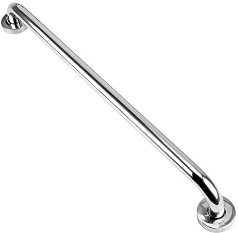 Barre D'appui De Bain en Acier Inoxydable, Poignées De Maintien De Support De Bain De Douche Fixées Au Mur, Barre D'appui De Sécurité De Toilette pour Les Enfants Et Les Aînés(Size:80CM)