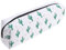 Ciieeo Cactus Canvas Pencil Case - Unisex Cactus Pencil Case with Zipper