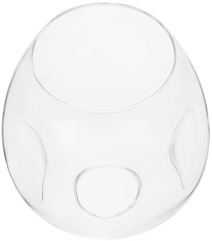 Glaskugel-Lampenschirm Klarer Ersatzlampenschirm Für Pendelleuchten, Kronleuchter, Tischlampen Und Stehlampen - Europäischer Stil Mit Eleganter Lichtverteilung
