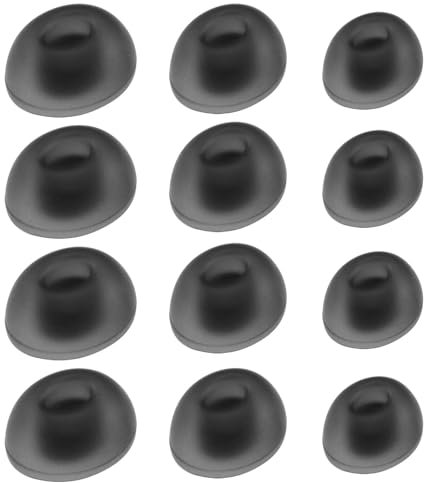 SG Store 6 Paar Silikon Ohrstöpsel In-Ear Kopfhörer Ohrstöpsel Ersatz Ohrhörer Kopfhörer Aufsätze Kompatibel mit JBL Live Pro 2 TWS 3 Größen (S/M/L) Schwarz