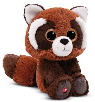 NICI Kuscheltier GLUBSCHIS Roter Panda Robidu 15cm braun - Stofftier aus weichem Plüsch, niedliches Plüschtier zum Kuscheln und Spielen, für Kinder & Erwachsene, tolle Geschenkidee - 49692