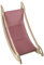 JOY OF NATURE Holz-Schaukelbogen 2in1 – Bogenwippe & Pikler-Kletterbogen – Montessori Wippe für Kinder ab 1 Jahr, Natur/rosa