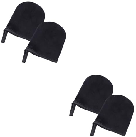 Healvian 4stücke Selbstbräunungs-handschuhe Mini Tanning Mitts Für Gleichmäßige Anwendung Von Bräunungslotion Sonnencreme Und Ölen Für Empfindliche Hautstellen Und Outdoor-nutzung