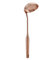 Nikou Stainl Steel Ladle Spoon, Big Soup Ladle 02#, Kitchen Spatula Turner Cooking Tool, Rose Gold Finish, Ideal for Serving Soups and Stews