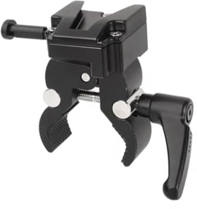 Ohulelks Camera Super Clamp with Universal V-Lock Mount Quick Release Adapter for DSLR Camera Battery Photo Studio Accessory