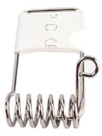 SHINEOFI 30 Stück Federzubehör LED Lampenrohr Clip Deckenstrahler Fester Kreis Federclip Strahler Federclip LED Panel Licht Federclip Clips Silber