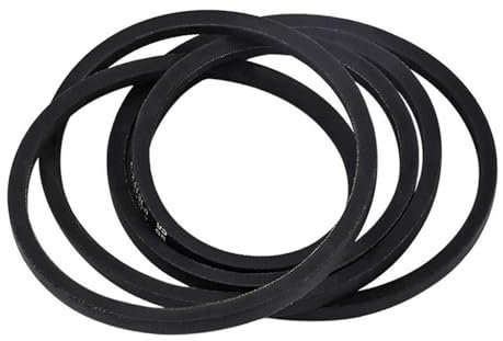 XEBRAD Courroie de Tondeuse à Gazon GX21833, for John Deere, GX20571 D150 D160 L120 L130 Courroie trapézoïdale pour Tracteur de pelouse