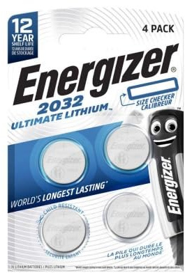 Energizer Lithium-Batterien CR2032 x4