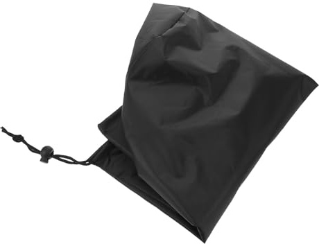 GARIOUANS Housse de Protection Étanche pour Bonbonne de Gaz 10 Kg en Tissu Oxford 420d Noir 36x42 Cm, Résistance UV et Poussière, pour Camping, Barbecue et Activités en Plein Air