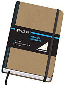 DOHE - Notizbuch Vesta Nature Kartoniert - Größe DIN A6 - Liniert