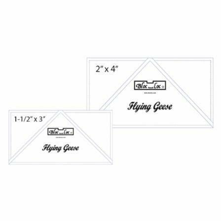 Bloc Loc Fliegende Gänse-Lineal-Set, 5-3,8 x 8,1 x 10,2 cm