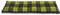 COVERBAGBCN Cuscino termico Cervicale con Doppia Fodera con Noccioli di Ciliegia Naturale Sense Chimiche – QUADRO TARTAN NERO E VERDE