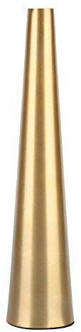 Vase de Bureau en métal Forme Conique Rose Porte-Fleurs Coupe pour la Maison Salon étude Artisanat décoration