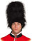 WOOOOZY Hut Fellmütze britischer Palastsoldat, 40 cm