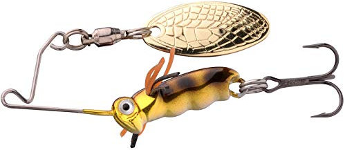Spro Angelköder Larva Micro Spinnerbait mit Drillingshaken - 4cm 7g Minnow
