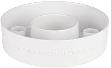 Porzellankranz für Stabkerzen Wunder kommen