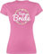 Shirt Damen - JGA Junggesellenabschied Frauen - Team Bride Blumenkranz I Bride Crew - L - Rosa - tshirt junggesellinnenabschied Polterabend blätter Frau t-shirt polterleiberl junggesellinenabschied
