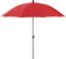 Schneider Sonnenschirm Locarno, rot, 220 cm Ø, rund, 717-77, pulverbeschichtetes Stahl-Gestell, Bespannung 100% Polyester, 2.9 Kg