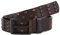 Cipo & Baxx Herren Gürtel Belt Nieten Design Ledergürtel CG122 Braun 105