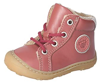 RICOSTA Unisex - Baby Winterstiefel Georgie,Kinder Lauflernschuhe,WMS:Mittel,lose Einlage,Outdoor-Kinderschuhe,gefüttert,warm,Spice (350),23 EU