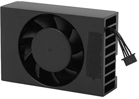 ASHATA Eingebetteter Lüfter, DC5V PWM-Lüfter für Orin Nano für Orin NX, Geschwindigkeitsregulierbarer Eingebetteter Kühlkörper mit Schrapnell mit Schraubhalterung