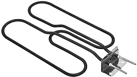 Weber Heizelement kompatibel mit Weber 80342/80343/65620, Grillbrennerrohr geeignet für Q140 Q1400 Elektrogrill 2200W 230V