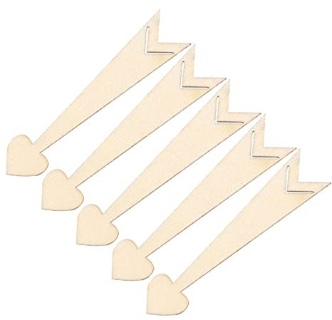 COHEALI 10stücke Unfertige Holz-ausschnitte Für Diy Bastelprojekte Liebe Herz Holzscheiben Für Dekoration Und Kreative Handarbeiten