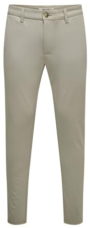 ONLY & SONS Herren ONSMARK Slim GW 0209 Pant NOOS Chinohose, Vintage Khaki, 33W/34L